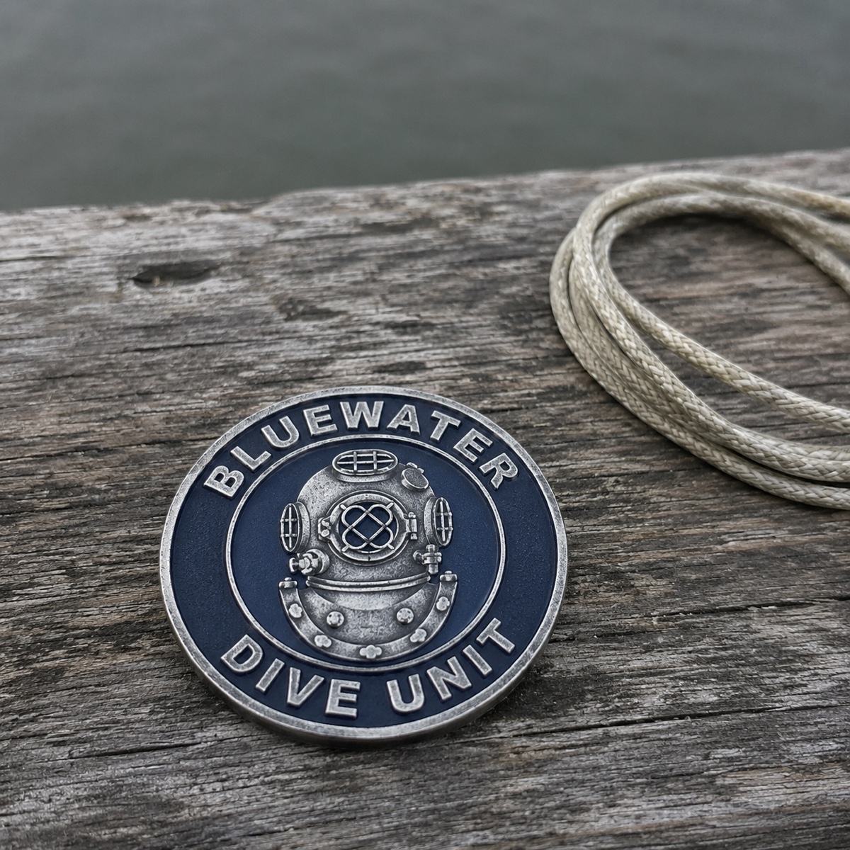 Branded challenge coins with logo