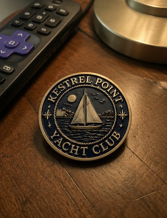 Personalized challenge coins — customer photo